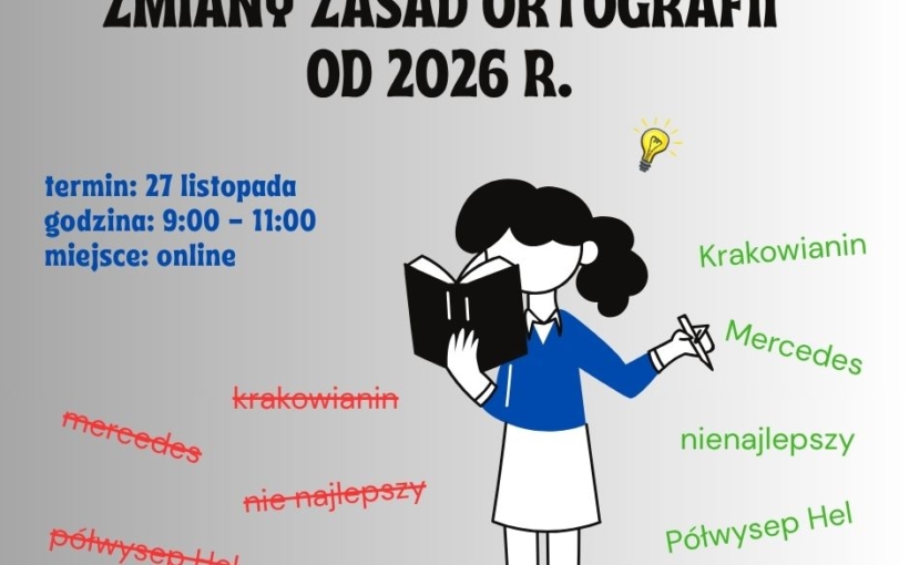 Nowe zasady ortografii 2026