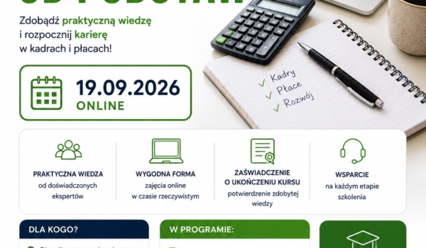 Kurs kadry i płace od podstaw